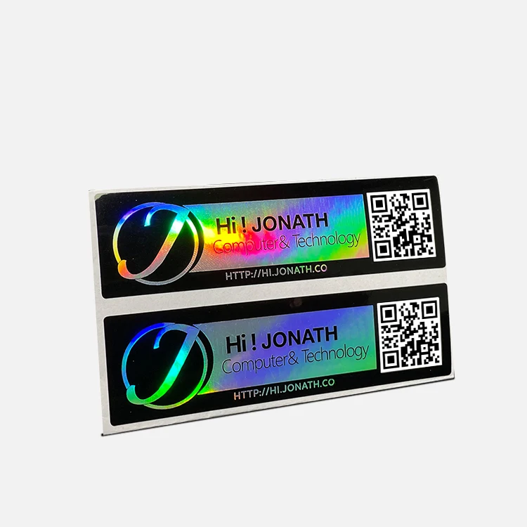 New Designs 3D Anime Stickers 3D Holographic Sticker Labels Custom Printing Logo Laser Sticker