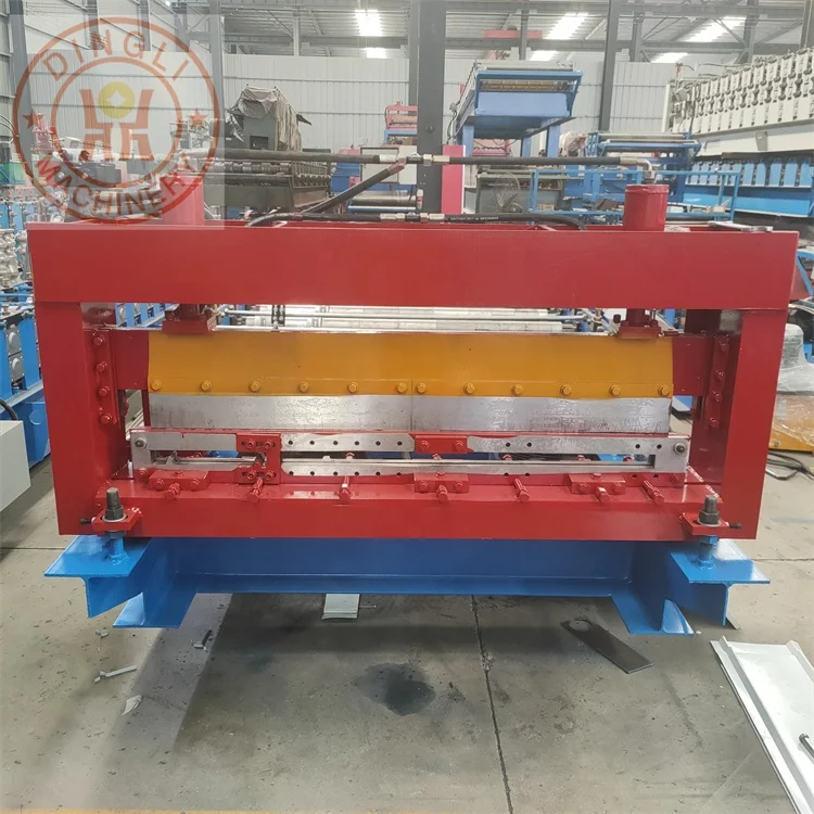 Canada market Automatic self clip lock standing seam metal roofing tile sheet cold rolling forming machine