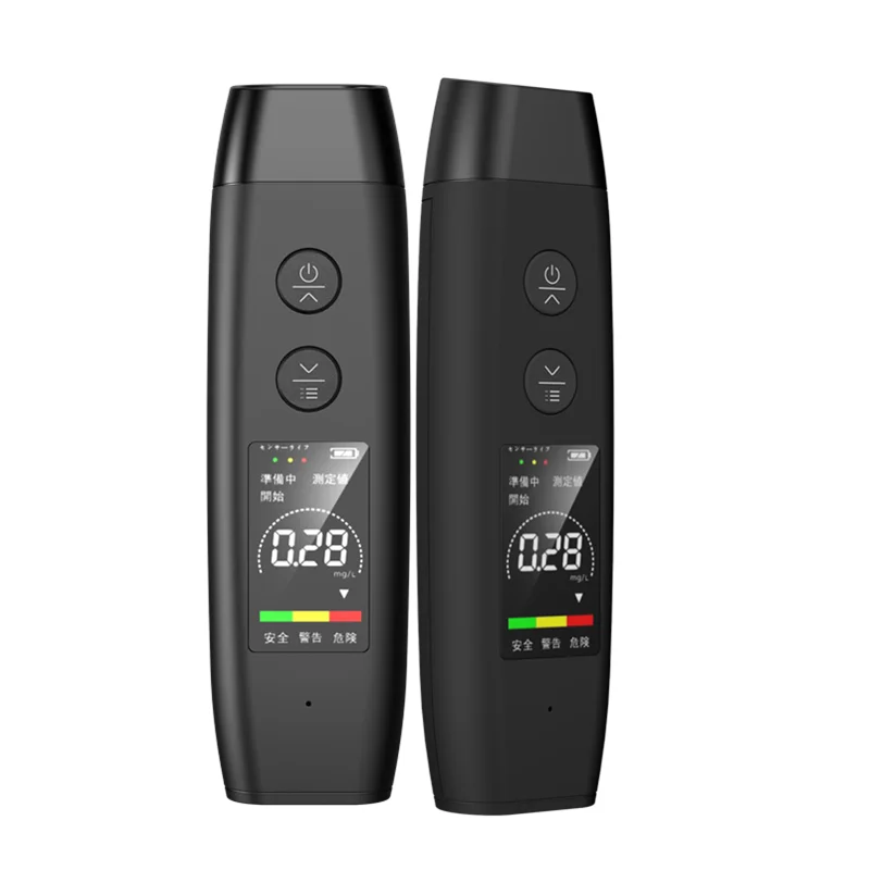 LCD Display Breathalyzer Semiconductor Alcohol Sensor Hostweigh Portable Digital Alcohol Tester