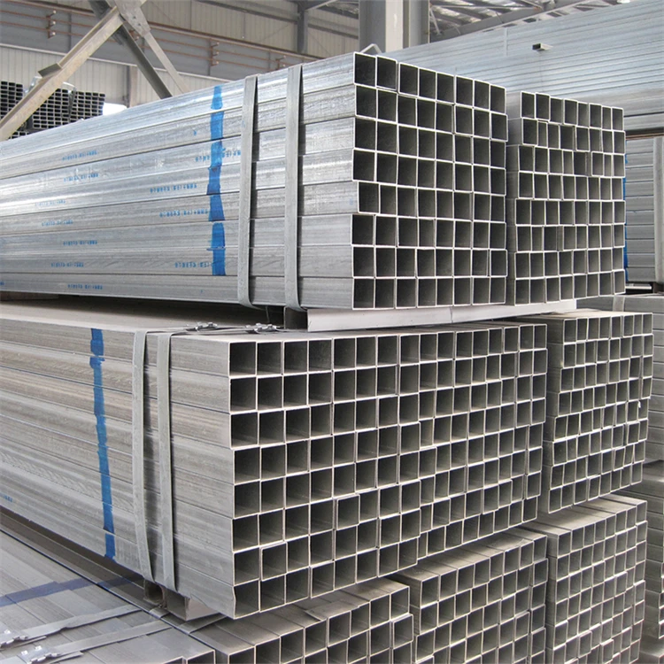 High Quality Astm A500 SHS RHS ASTM A500 STEEL 100x100 MS 2x2 galvanized square tubing Hollow Section Rectangular Pipe Price