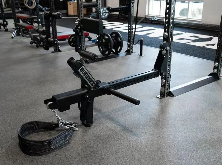 VIGFIT  Functional Trainer Adjustable Power Rack Jammer Arms Belt Squat Rack Attachment