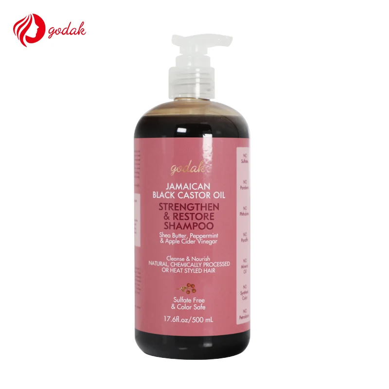 Customized Natural Good Formula Hair New Shampoo Jamaican Black Castor Oil Castor Oil Shampoo & Conditioner