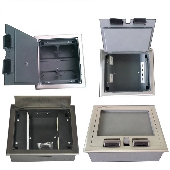 
waterproof stainless steel carpet inlay socket outlet box 