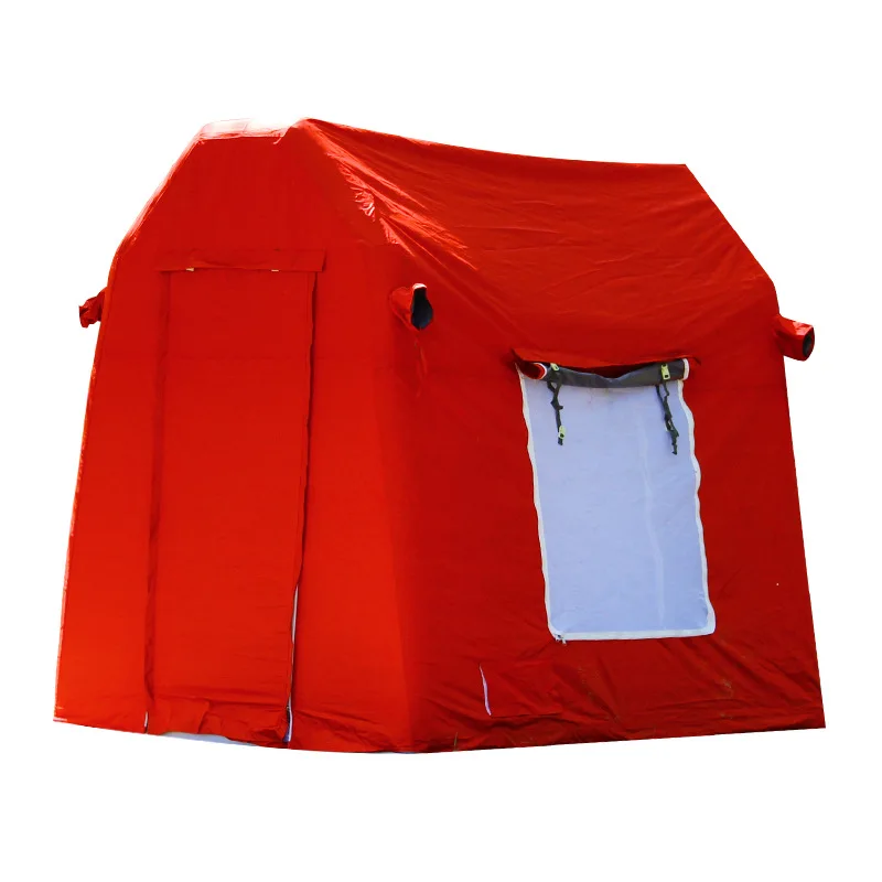 Camping Hiking Mountaineering Inflatable Speed Opening Windproof Shade Room Disaster Relief Tent