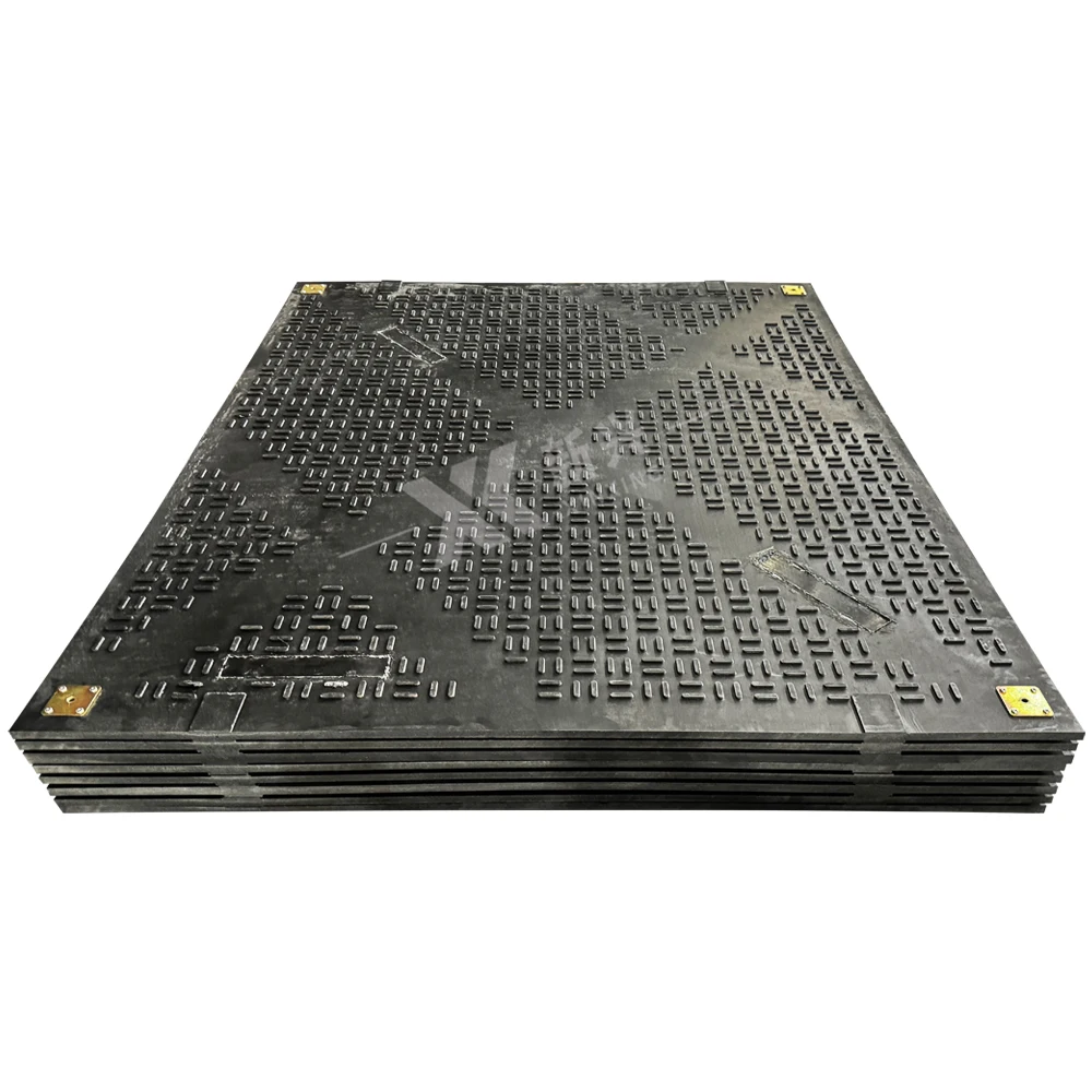 HDPE UHMWPE экскаватор строительный интерлок пластиковые коврики hdpe болотный коврик дорожные наземные защитные 4x8