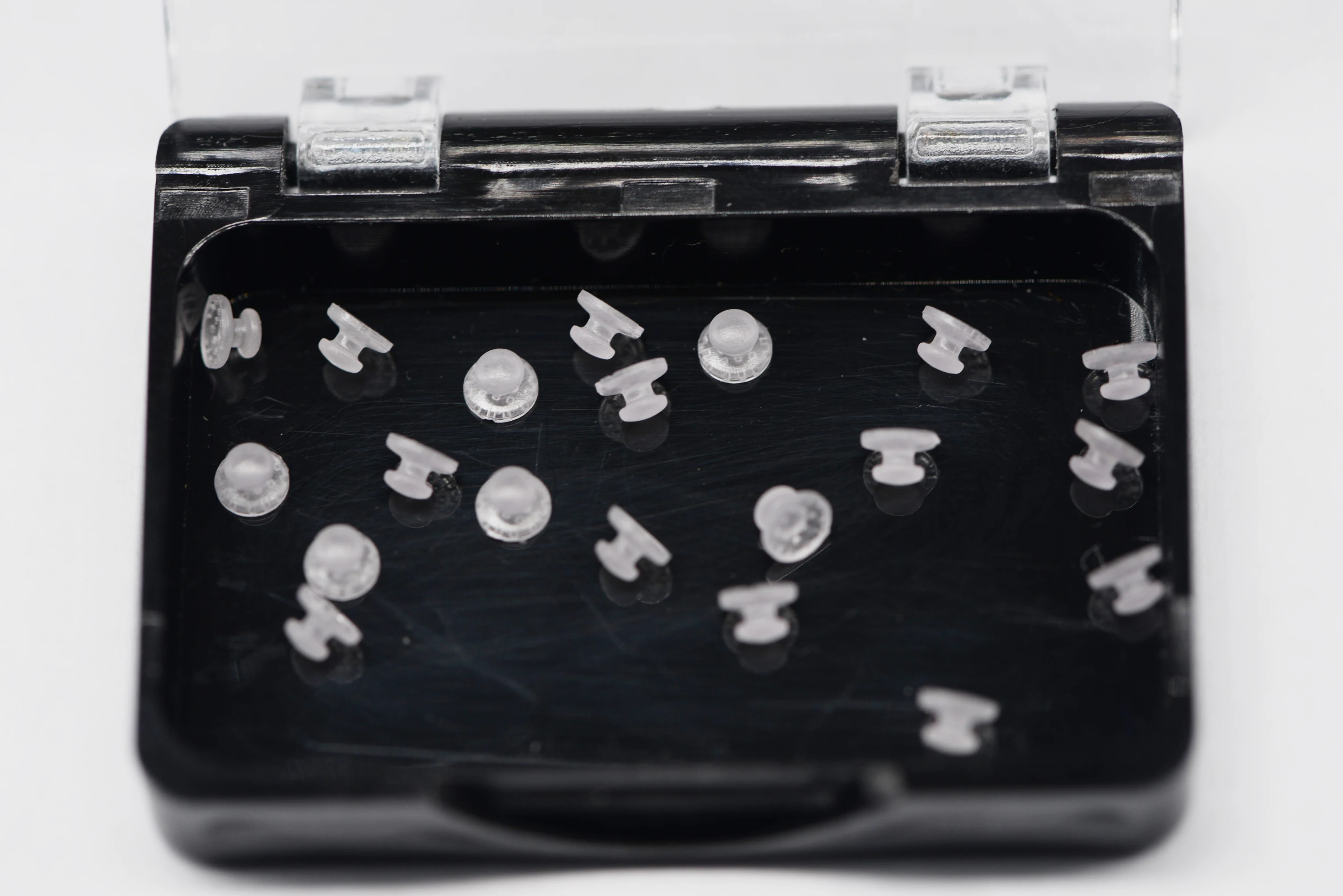 Dental Consumables Ceramic Orthodontic Bondable Lingual Button for Dentist