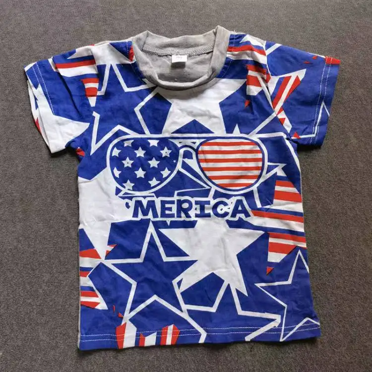 Фабричная одежда, верхняя одежда, одежда, оставшаяся одежда, фирменная этикетка для девочек, детская хлопковая Футболка с круглым вырезом, Бангладеш, W 1 01