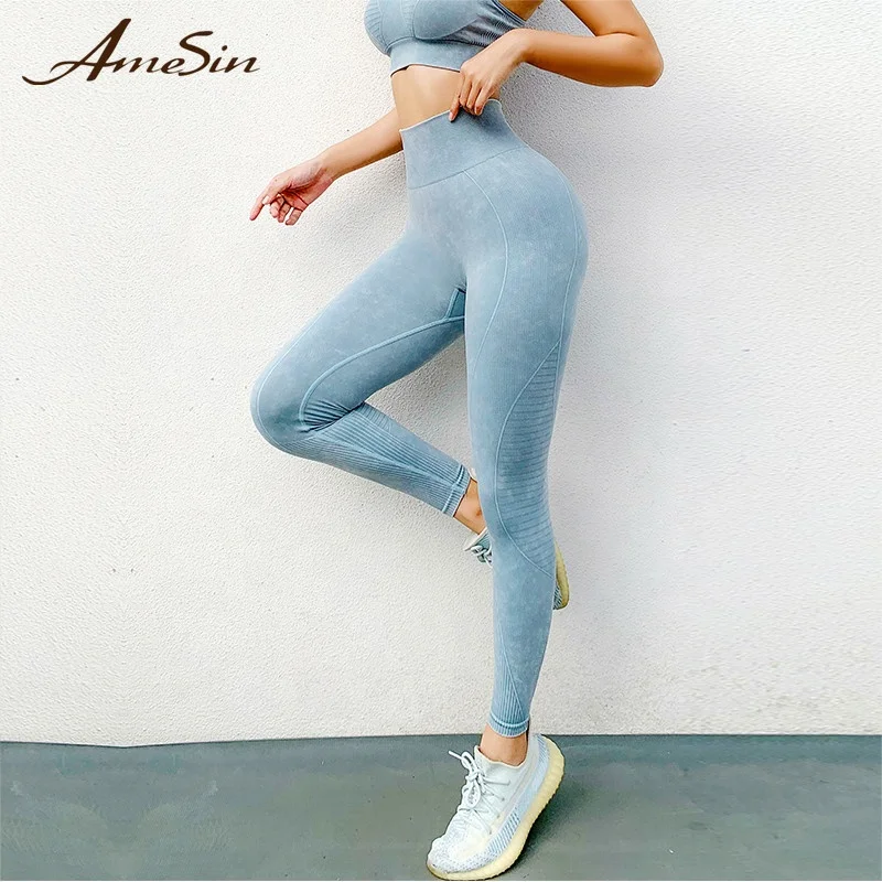  AmeSin 2021 хит продаж новая технология переработанные ткани летний цвет устойчивые экологически чистые активные штаны для