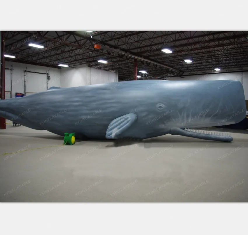 Hot sale giant inflatable sperm whale for advertising