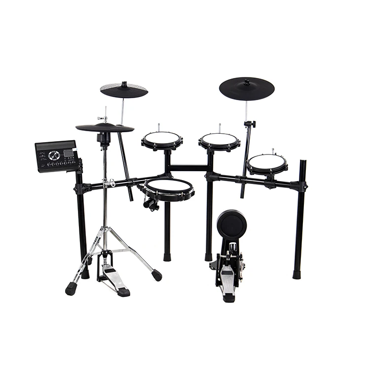 Performance Musical Instruments 12-inch Independent Hi-Hat Electric Drum Set For Band Level