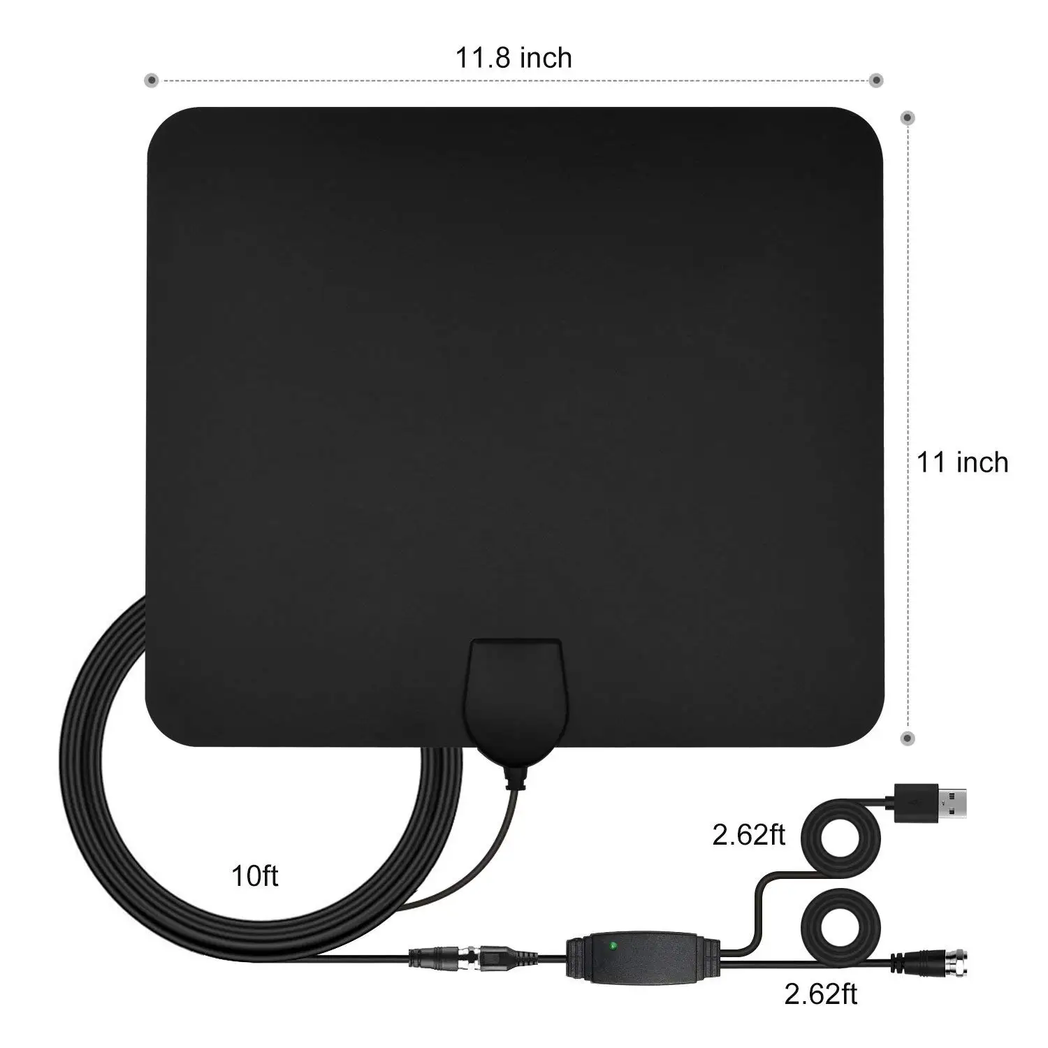 Indoor TV 1080P DTMB ATSC ISDB-T DVB- Digital DVB-T TV Antenna Freeview HDTV Antenna Aerial Booster For DVB-T Antena TV HDTV Box