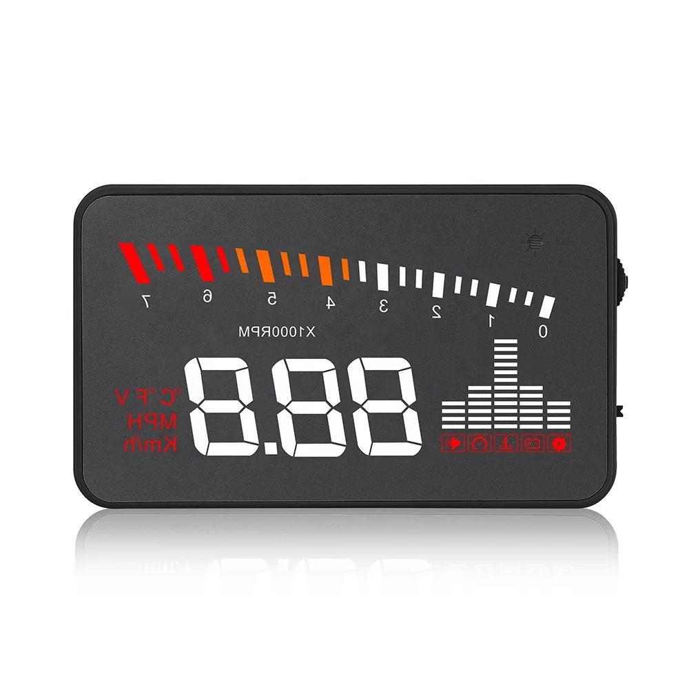 Jfind Новое поступление HUD X5 Up дисплей OBD2 Дисплей на