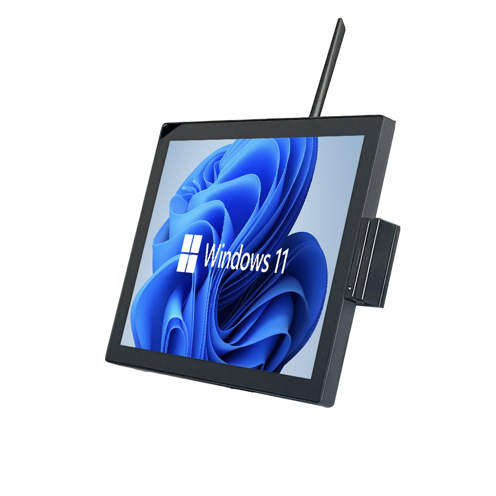 17/15 6/15 inch Desktop Cash Register All In 1 POS System Machine With Scanner/Printer/Drawer For Retail/Restaurant/Supermarket