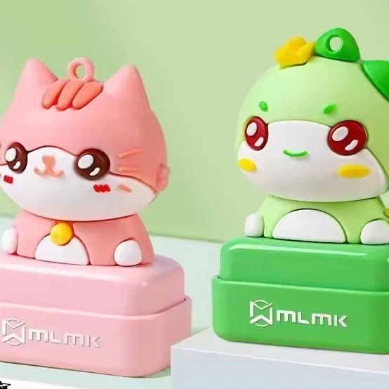 Черный/синий/красный индивидуальный именной штамп краски личный ученик ребенок Выгравированный водонепроницаемый не выцветает детский сад имя печать