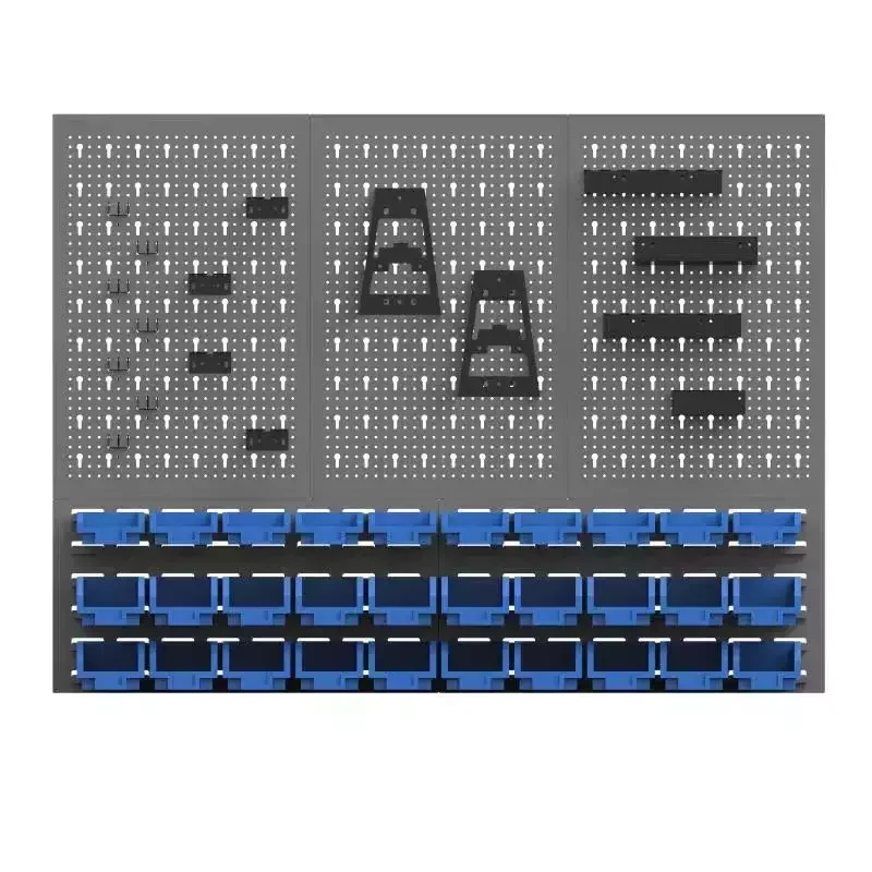 Настенная доска SPCC аксессуары для подвесных инструментов pegboard дисплей стальная панель на стене Органайзер