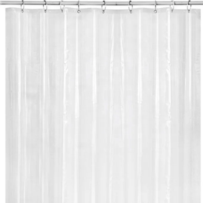Custom pvc folding short shower curtains