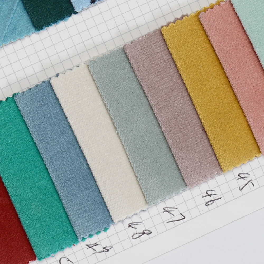 
Wholesale thin cotton spandex 28 wales corduroy fabric for clothing 