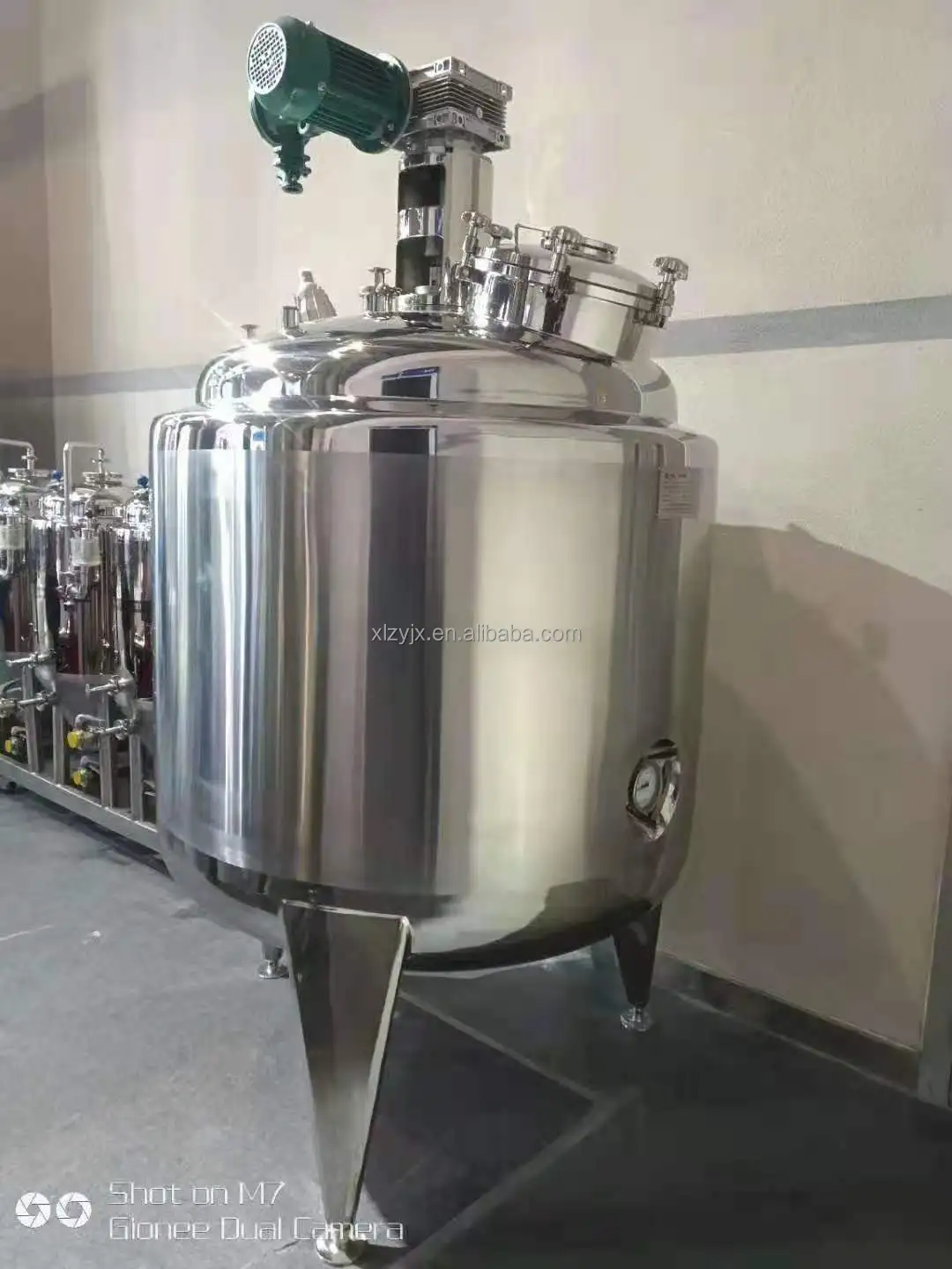 Stainless steel paint slurry fertilizer mixing tank price