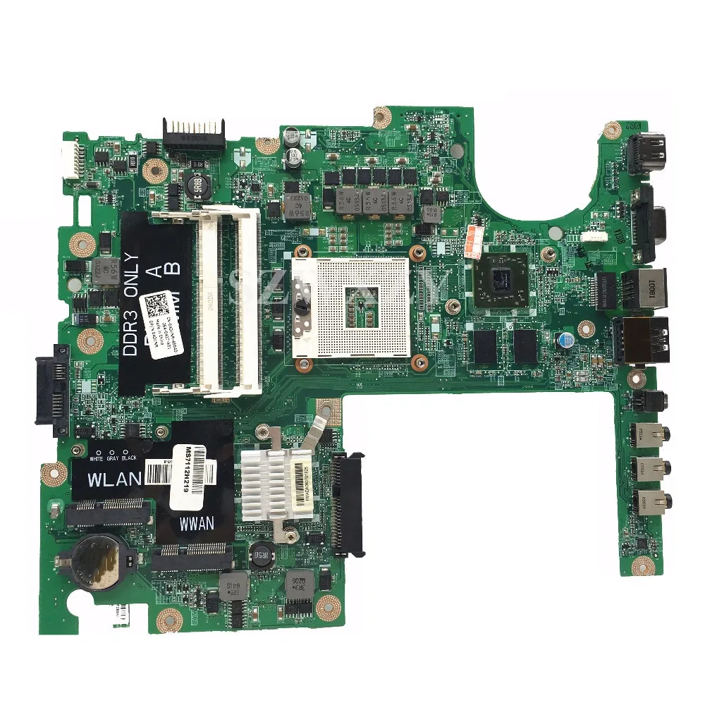 Для Dell Studio 1558 материнской платы ноутбука HM55 HD5470 1 гб поддержка i7 процессор CN-04DKNR 4dknr