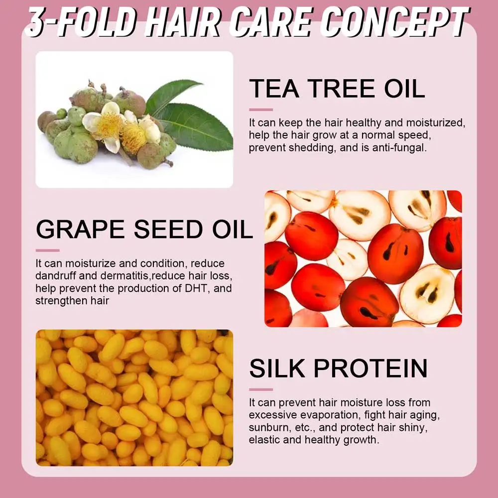 OEM/ODM Hair Oils Detangler Spray Organic Nourishing Anti Frizz Olive Oil Sheen Hair Spray