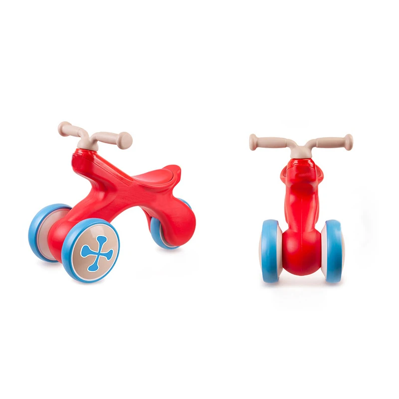 Small bicycle sound and light folding pedal tricycle children exercise fitness toddler balance car