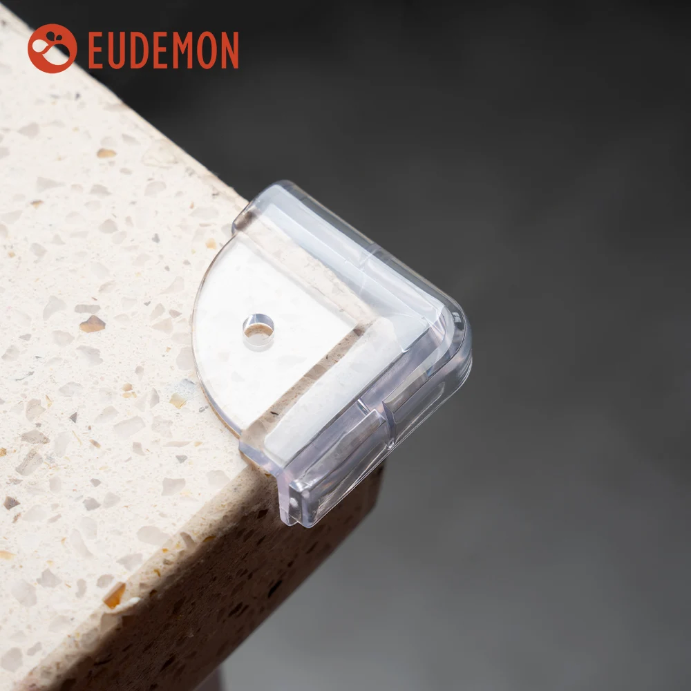 4 Pack Eudemon Best Selling PVC Corner Protector Baby Safety Transparent Table Edge Guards