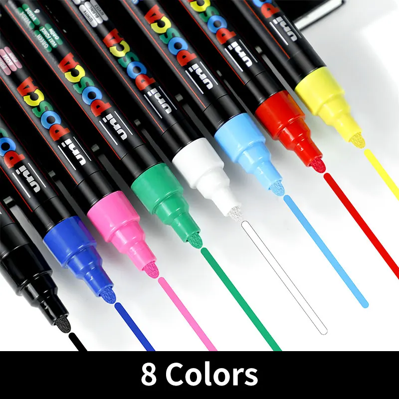custom journal Uni Posca Paint Art Marker Pens Uni Posca Paint Marker Poster Colour Marking Pen