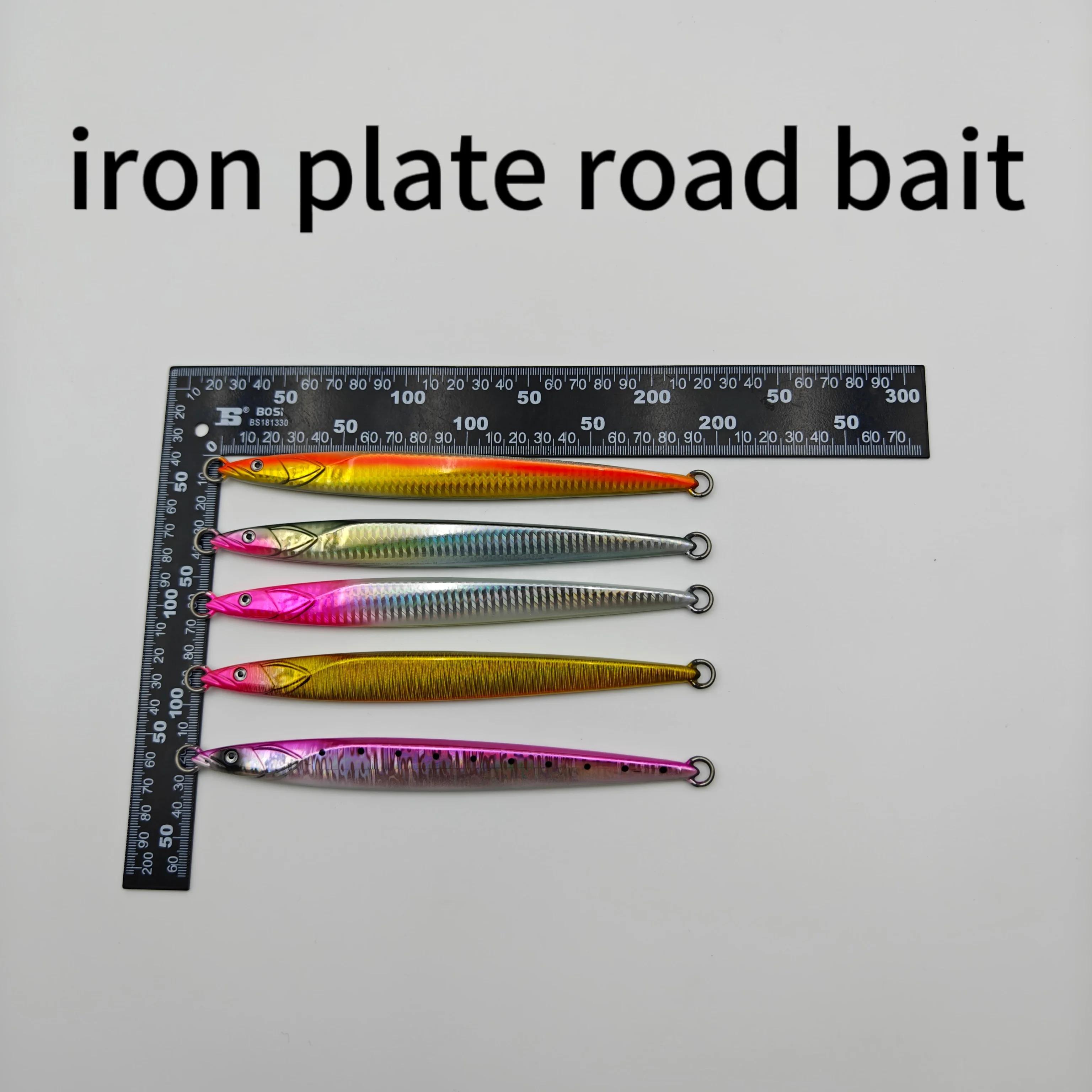 Speed Sinking Luminous Simulated Bait Fishing Tackle Wave Lead Fish Lure Metal Jig Metal Jig Lure Fishing Jigs