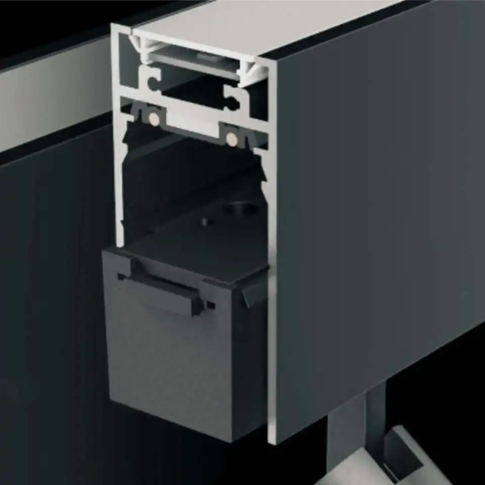 High Quality For Indoor Decoration 48V Magnetic Track Light Led System 15Mm Track Light Magnetic Led Light Smart Sensor Motion