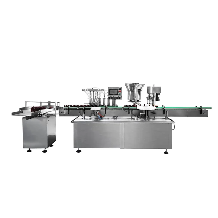 Factory Fast Potion Liquid Bottle Filling And Capping Machine