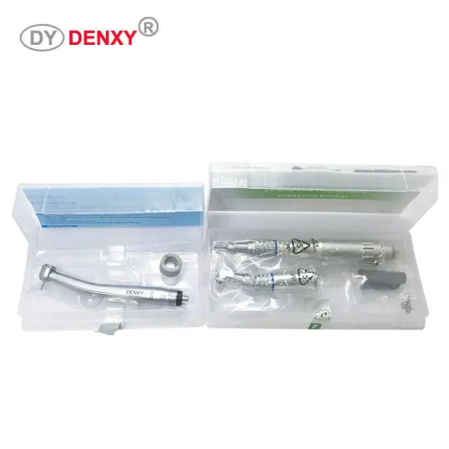 Denxy Dental Mini Head Generator LED High Speed Brushless Air Turbine Dental Handpiece