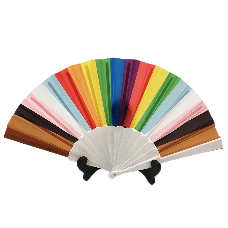 Wholesale Logo For Women Man Home Decoration Custom Hand Fan