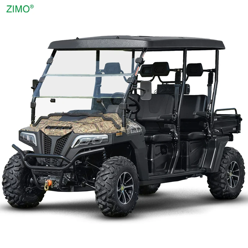 Powerful 10KW Off Road 4 Seater UTV Electric with Cargo
