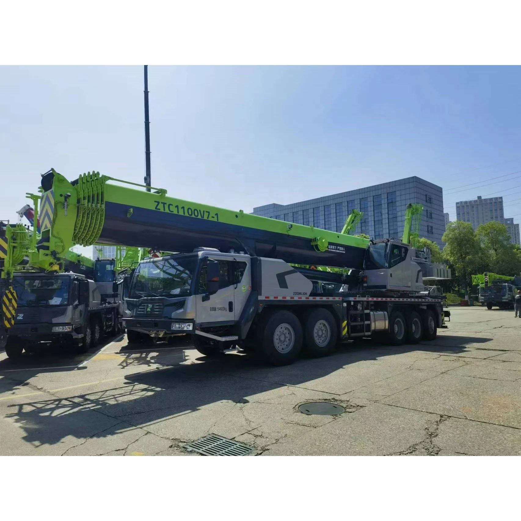 Распродажа большой кран ZOOMLION ZTC1100V763 110Ton мобильный автокран