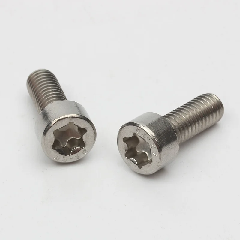 Индивидуальные болты ISO 14579 из нержавеющей стали 304 Torx шестигранные винты с головкой