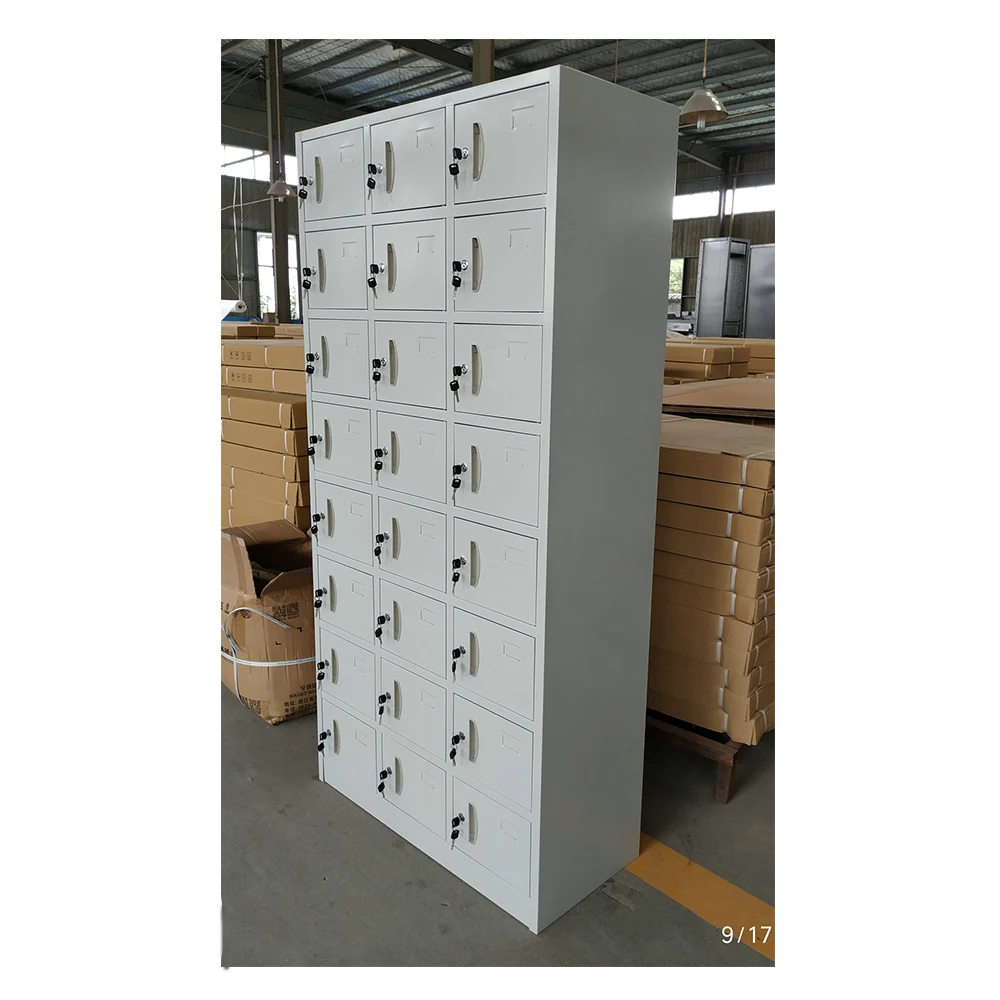 FAS-116 б/у дешевые шкафчики для тренажерного зала 24 дверных отсека стальные школьные продажи