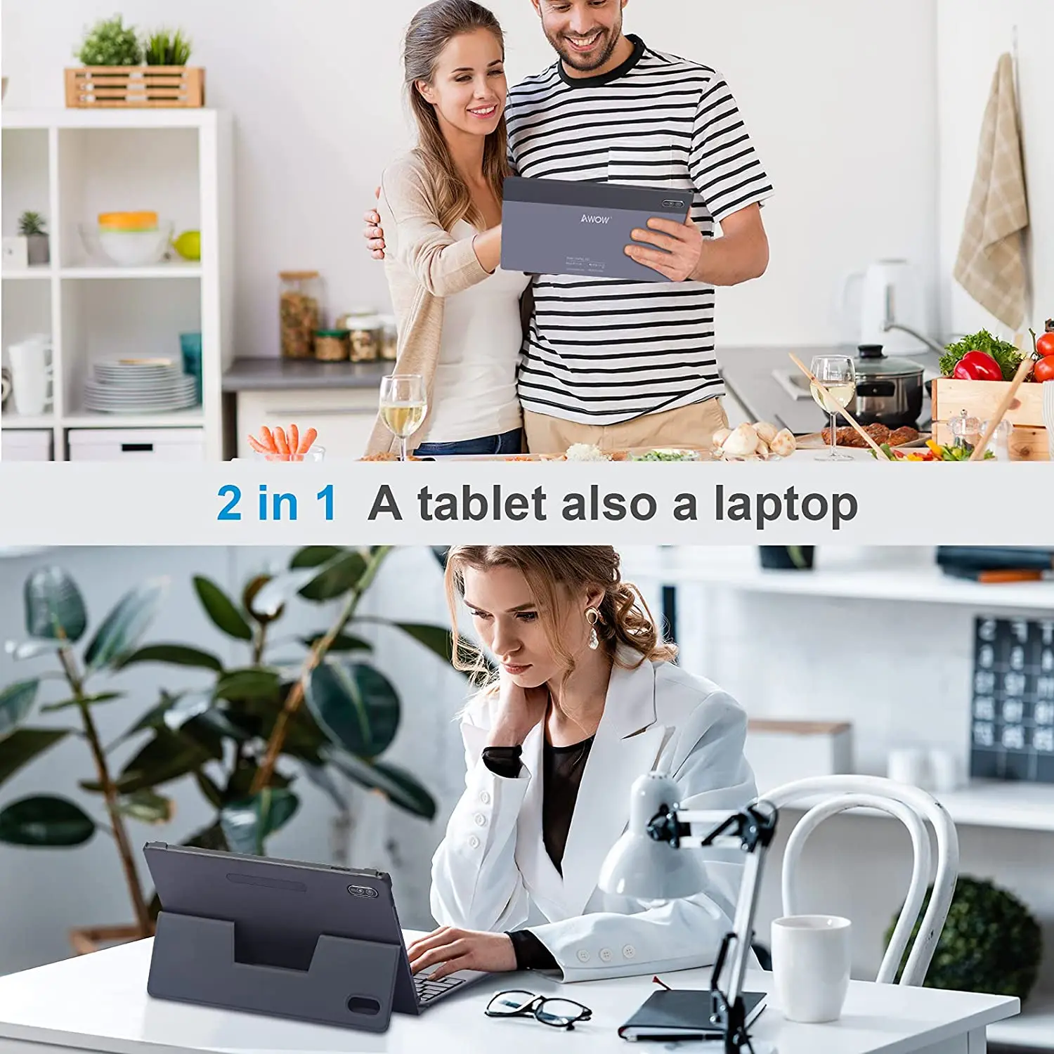 AWOW 10.1 10 Inch Octa Core 4G Ram 128GB 1920*1200 Tablate Android Tablet PC