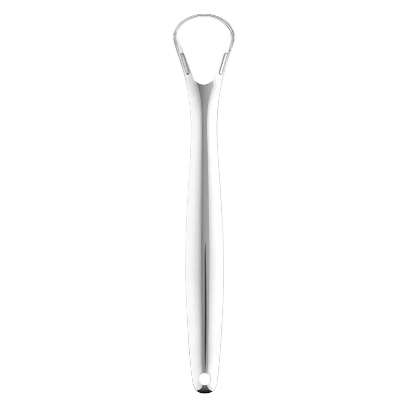 2024 New YD Professional Stainless Steel Tongue Cleaner and Scraper for Adult