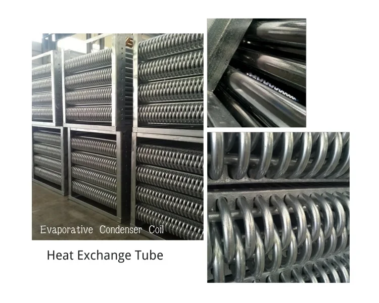 Evaporative condenser coil