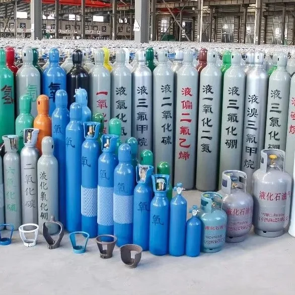 Диаметр 140 мм Пропановый газовый стальной цилиндр Мини Персональный кислородный флакон Новая сталь 10 л