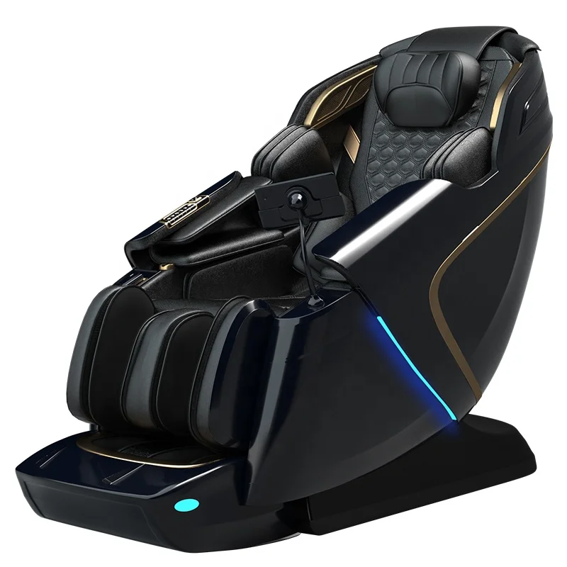 Multifunctional Musical Function Massage Chair Luxury Sl Track Zero Gravity Shiatsu Full Body 4D Massage Chair For Heating