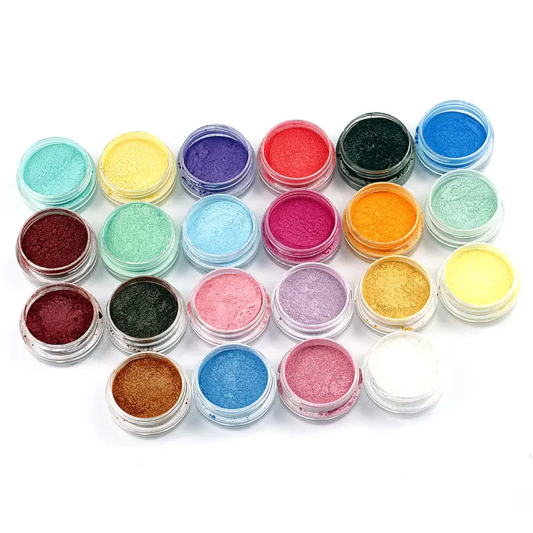 Manufacturers supply mica base pearlescent powder cosmetics car paint