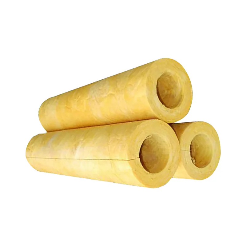 Custom good performance thermal glass wool tube fiber glass wool tube glass wool pipe insulation fireproof
