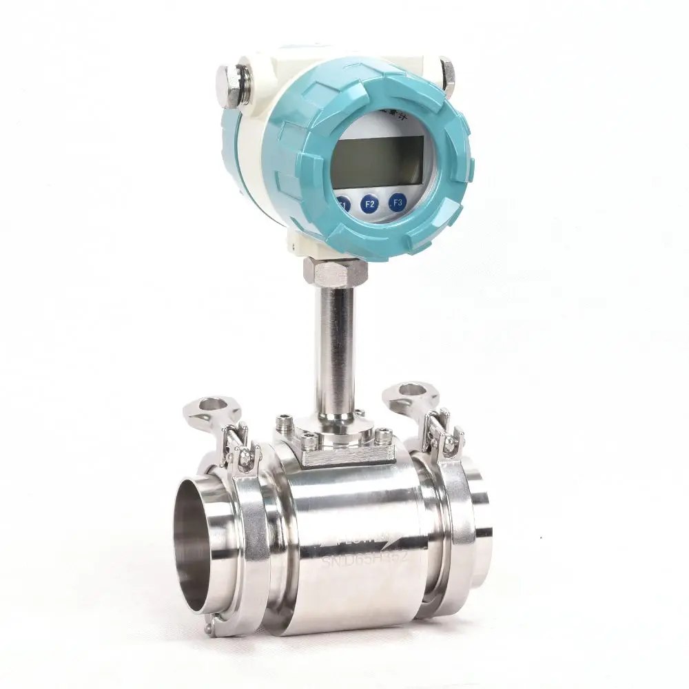High Quality Gas Vortex Flow Meter DN65 50-500m3/h flanged type