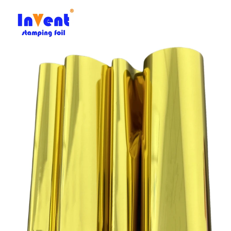 INVENT FOIL Hot Stamping Gold Foil rolls Printer No mold required Custom Customized For AMD360 Digital  Ribbon Printing