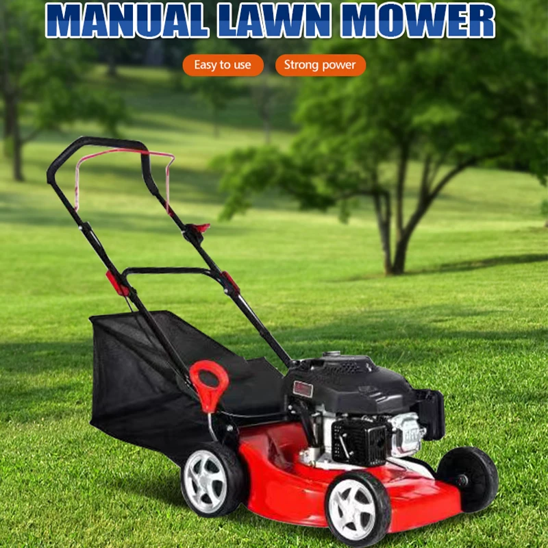 New Arrival Idling Speed 2800rpm 18 Inches Crawler Gasoline Manual Lawn Mower