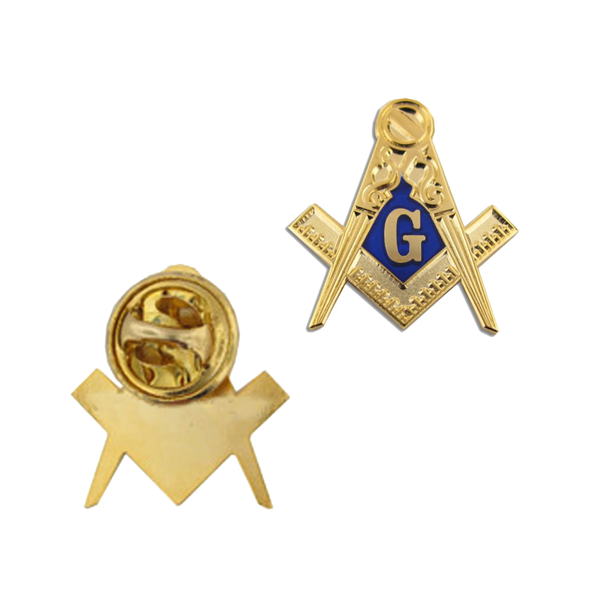 Custom Masonic mason Lapel Pins for men new design Masonic Lapel Pins Badge Mason Freemason