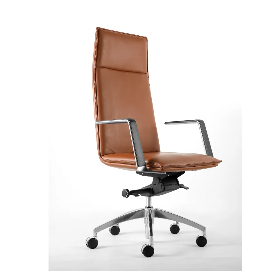 Factory Direct Sale Office And Home Use pp Plus Fiber Back Swivel Base Ergonomic Office Chair