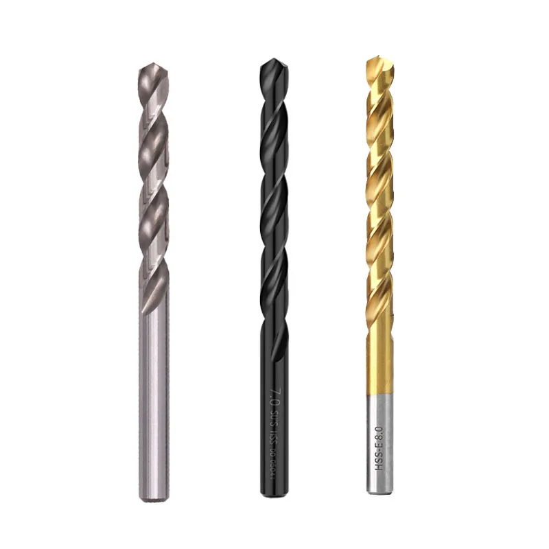 Wholesale price DIN 338 parallel shank spot hss cobalt twist drill bits for metal