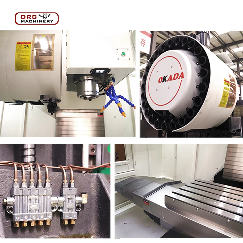  VMC1160 с системой CNC Мицубиси высокой эффективности скорости точности ЧПУ 4 оси фрезерный станок обрабатывающий